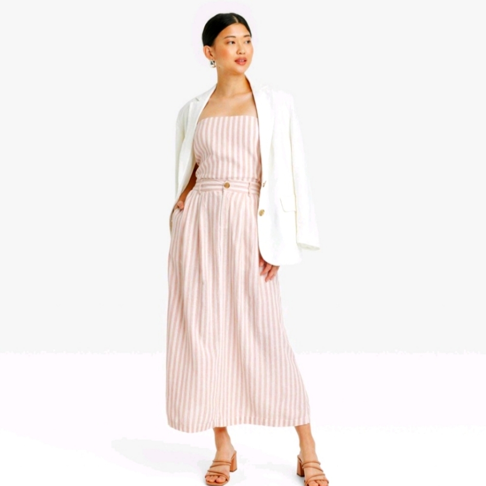 A line maxi skirt